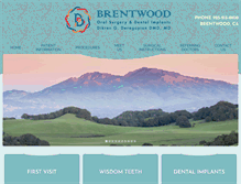 Tablet Screenshot of brentwoodomfs.com